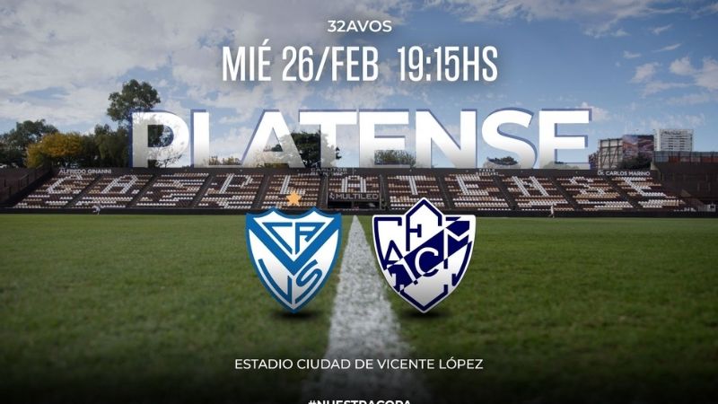 Vélez en el operativo revancha, por Copa Argentina