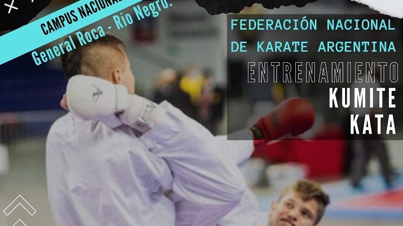 Campus Nacional de Karate en Rio Negro