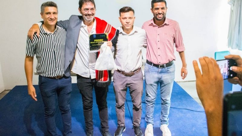 Periodistas deportivos distinguieron al “Bocha” Houriet