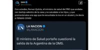 En el mundo virtual, militantes y cuentas afines a Milei no escatimaron en críticas y descalificaciones en contra de Quirós.