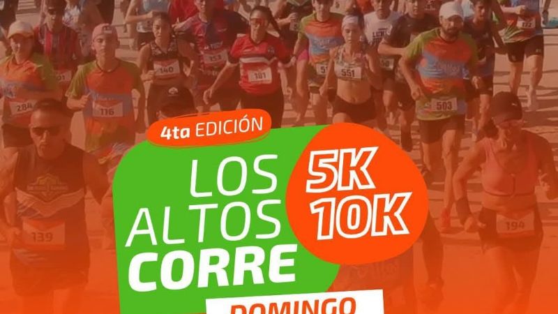 ¡No te pierdas la Cuarta Edición de Los Altos Corre este domingo 9 de febrero!