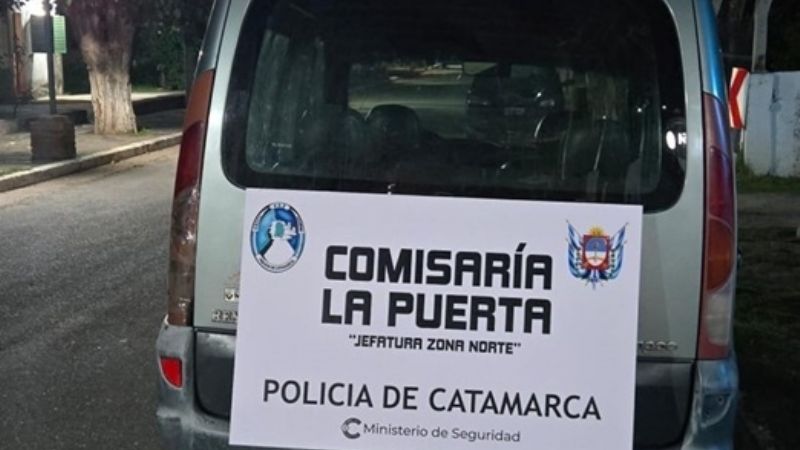 Secuestran un utilitario requerido por la justicia