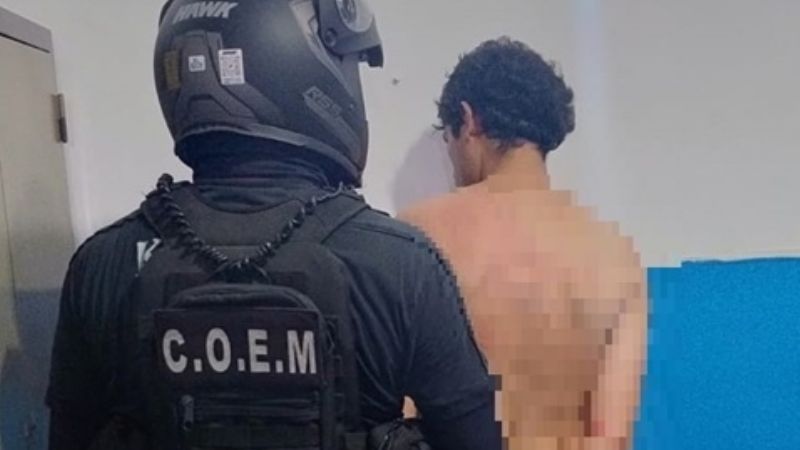 Policía que estaba de franco, detuvo a un ladrón en la calle