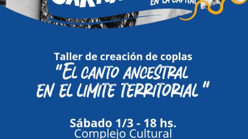 Este sábado carnavalear en Capital