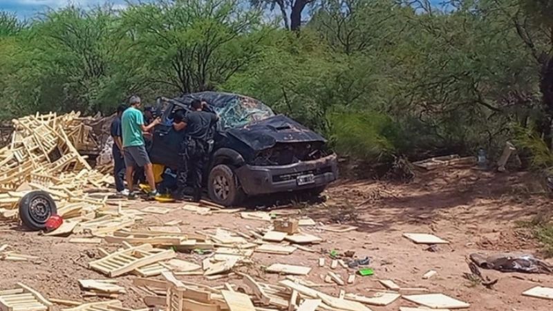 Otro vuelco de un vehículo en las rutas catamarqueñas