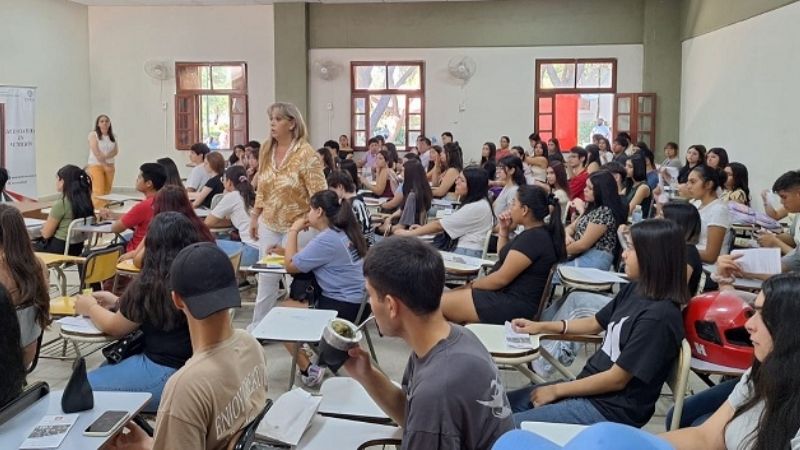 Bienvenida a 400 ingresantes de la Facultad de Salud