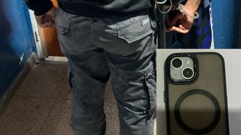 Robó un iPhone y lo detuvieron en plena fuga