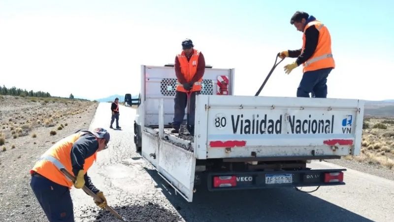 Movilización en defensa de Vialidad Nacional