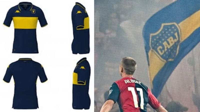 Genoa usará una camiseta en homenaje a Boca