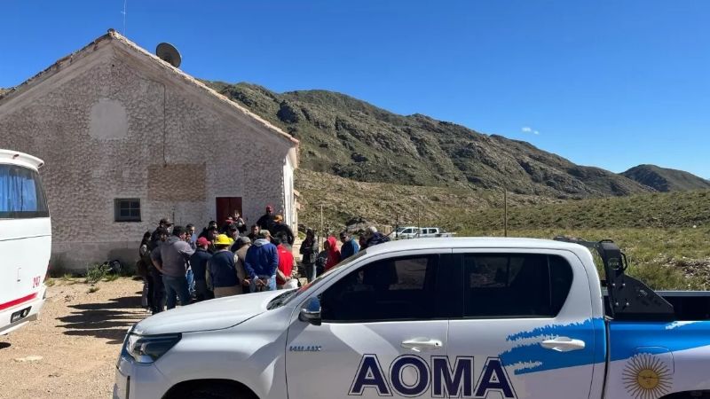 Paro total en Minas Capillitas por condiciones laborales y readecuación salarial