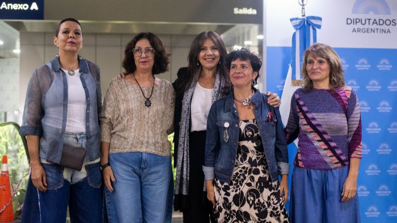 Cuatro artistas catamarqueñas exponen en el Congreso por el día de la Mujer