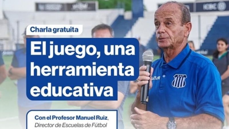 Charla deportiva y educativa en Valle Viejo