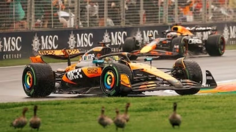 Norris ganó la primera de la F1 en Australia