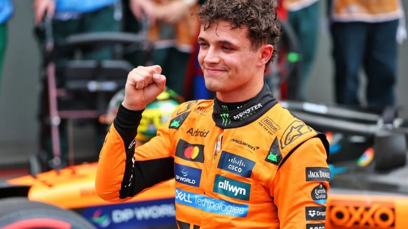 Norris ganó la primera de la F1 en Australia