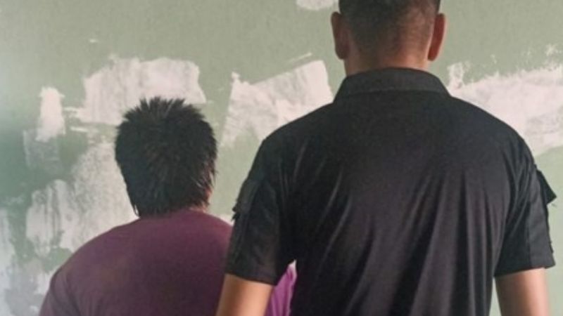 Fue detenido tras una persecución