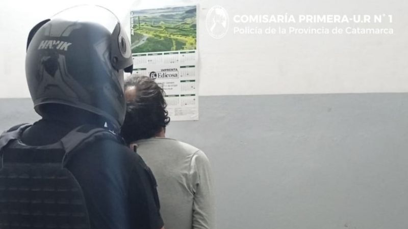 Detuvieron a un ladrón de bateria