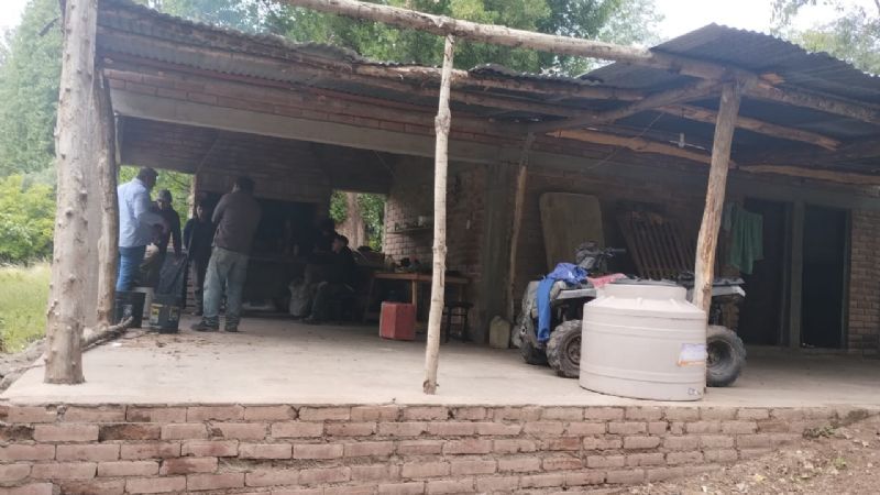 Inspección a cosecheros de nuez en Belén