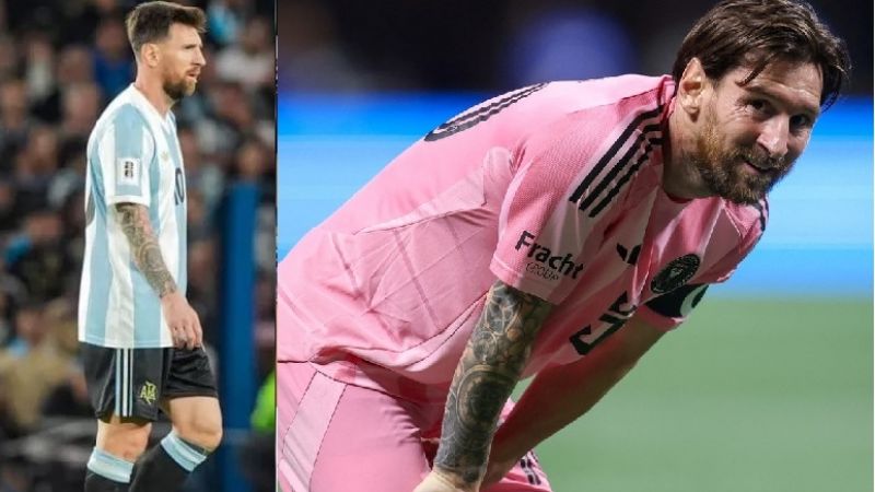 "Alentaré desde acá", dijo Messi