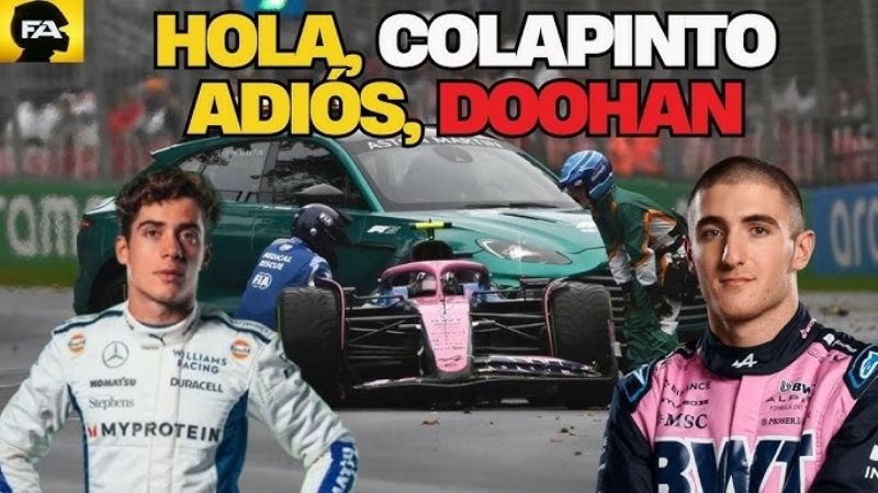 Las fallas de Doohan abren chance a Colapinto