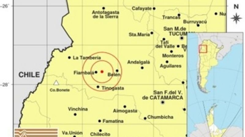 Tres temblores en las últimas horas