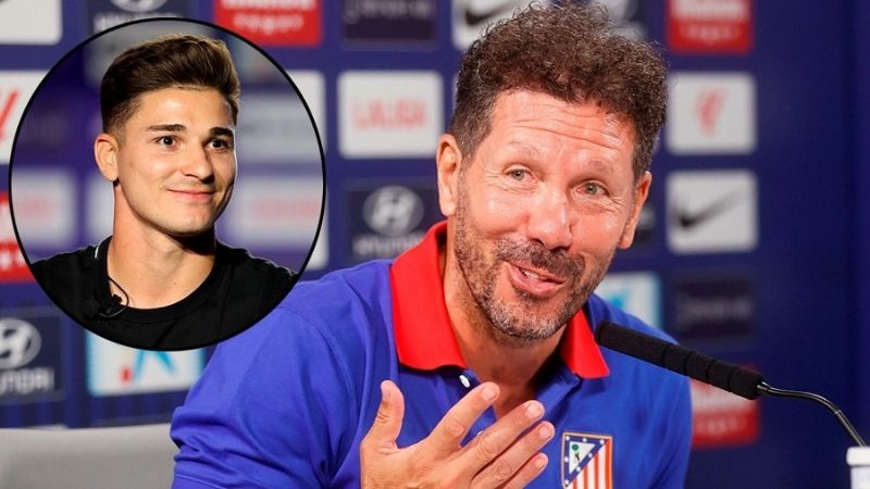 Tremendo elogio de Simeone a Julián