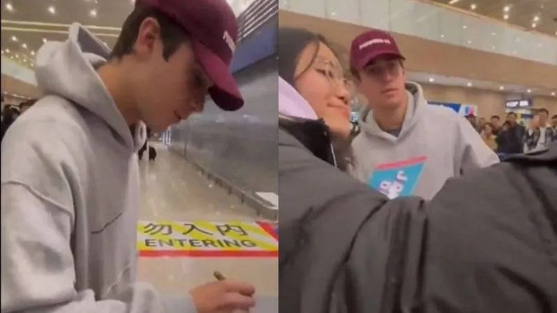 Furor por Franco Colapinto en China