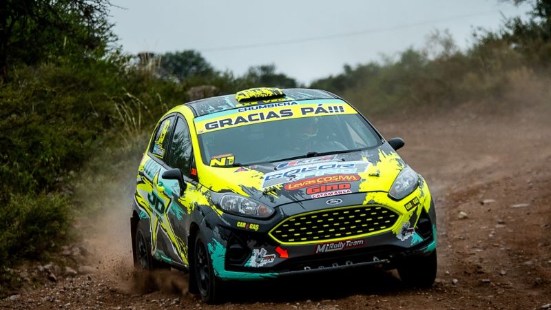 El Rally Catamarqueño se pone en marcha y Tomás Vega arranca la temporada en casa