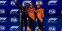 LOS DOS PILOTOS DE MCLAREN nuevamente serán protagonistas desde el inicio en la segunda fecha del año. El británico Landon Norris (centro) ganó la primera fecha, en Australia.