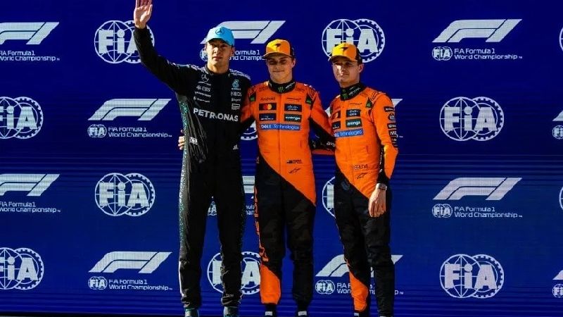 Piastri ganó la clasificación en China