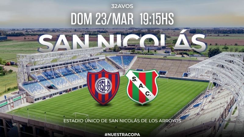 San Lorenzo – Sp. Las Parejas, un cruce inédito