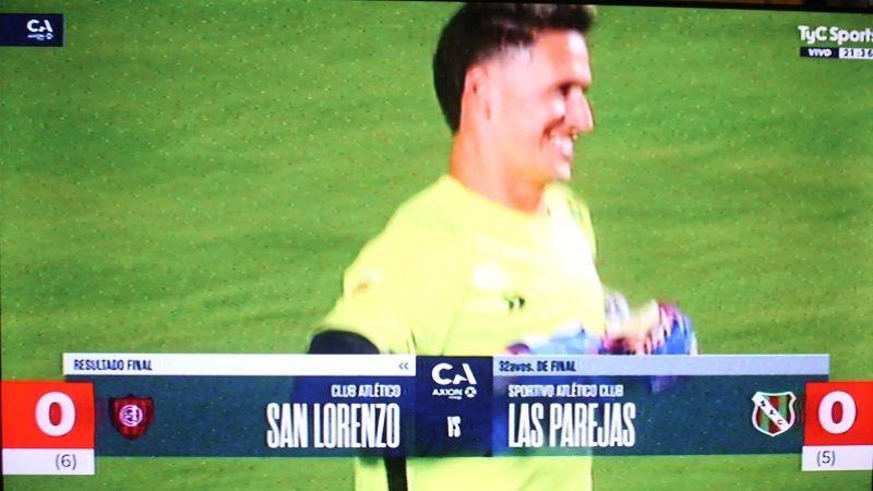 San Lorenzo avanzó por su arquero Devecchi