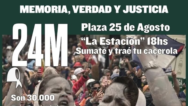 Marchas por la Memoria en todo el país