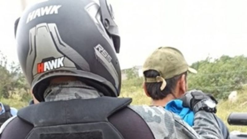 Esquivó un puesto de control y se desató una alocada persecución