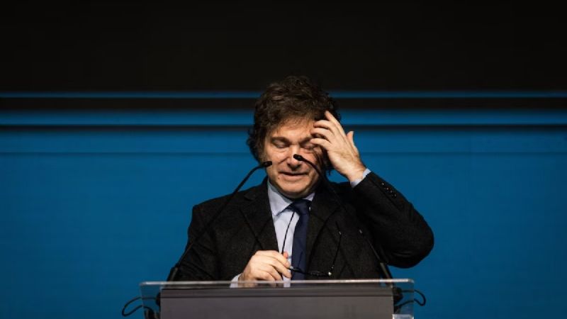 Caída en el Índice de Confianza del Gobierno de Milei