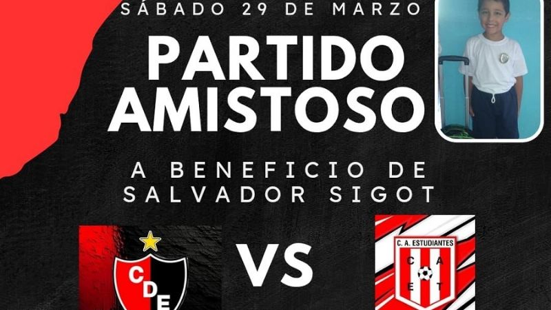 Amistoso a beneficio de Salvador Sigot