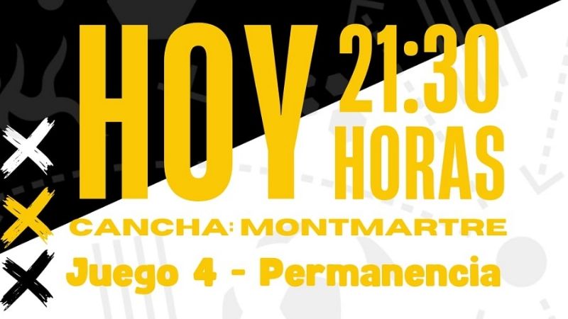 Montmartre juega su último partido en el Nido