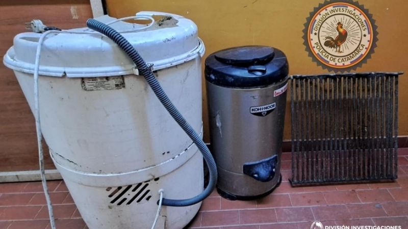 Recuperan electrodomésticos