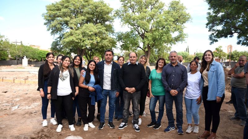 Pronto el barrio Villa Parque Chacabuco tendrá su plaza totalmente renovada