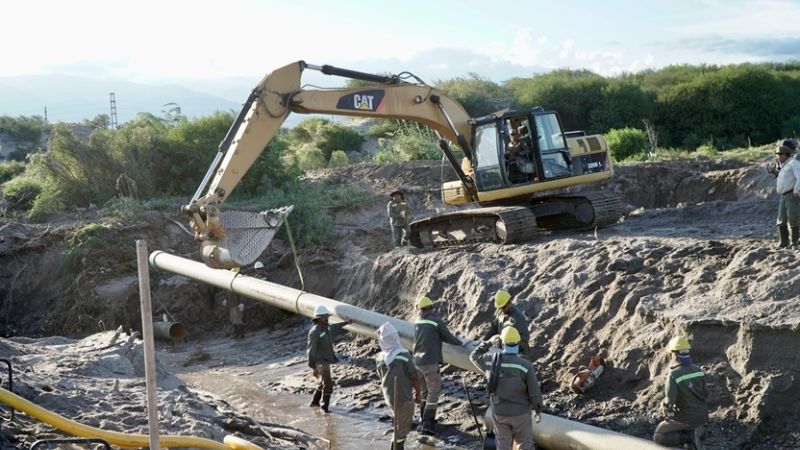 Gran cantidad de barrios sin agua por rotura de un caño