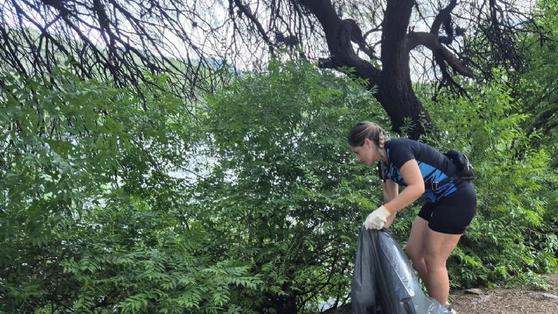 Exitosa jornada de limpieza en el Dique El Jumeal