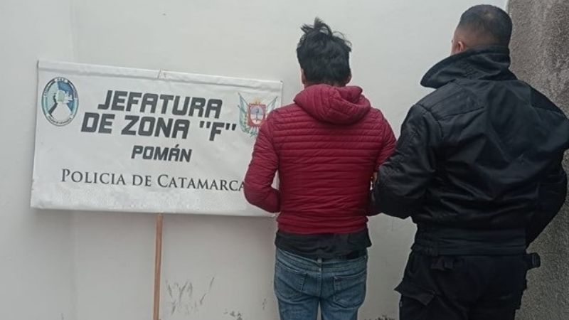 Aprehenden a un hombre por violencia de género en Pomán