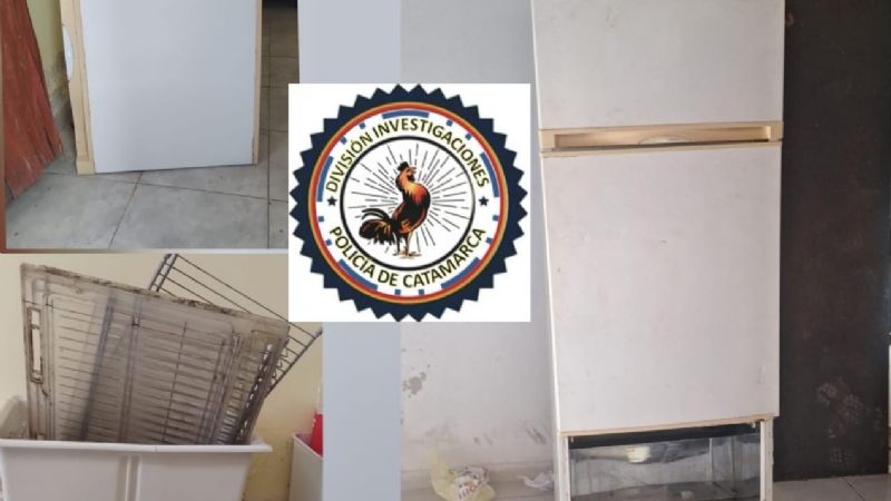 Recuperaron una heladera