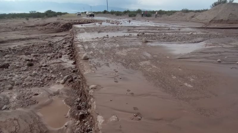 Transitar con precaución en Paclín y Fiambalá