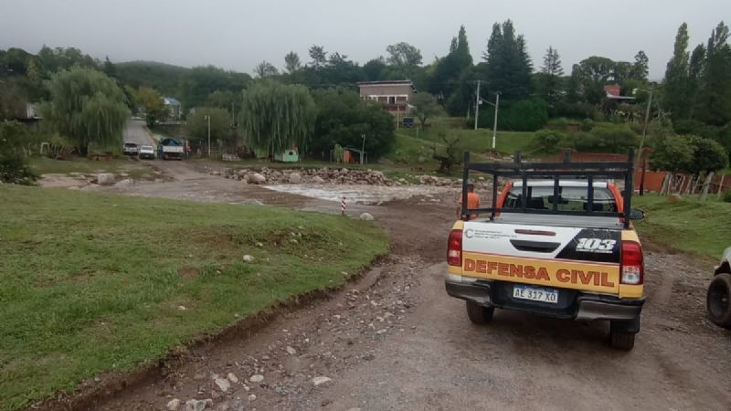 Operativo de asistencia en el interior y el Valle Central tras intensas lluvias