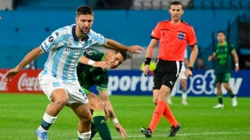 Sin púbico, Racing fue nada y perdió