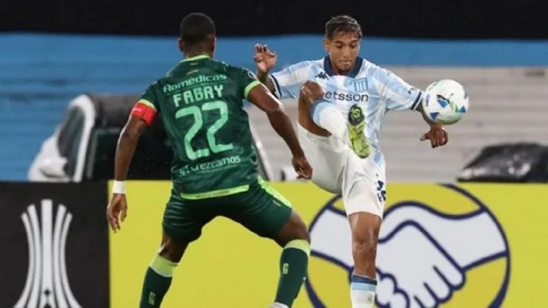 Sin púbico, Racing fue nada y perdió