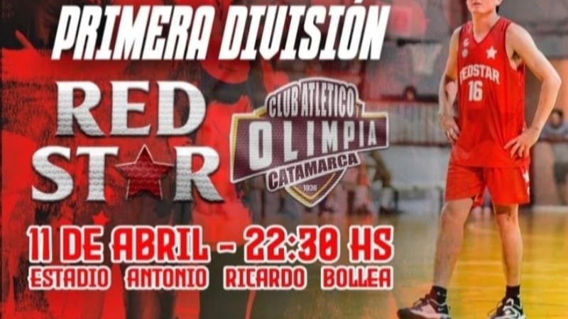 Red Star enfrenta a Olimpia por el Preparación