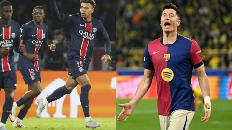 Barcelona y PSG a las semifinales