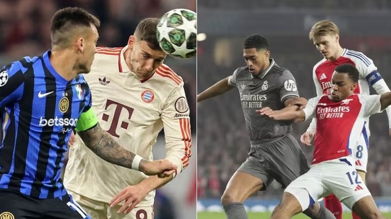 Inter-Bayer y Real Madrid-Arsenal, por la Champions