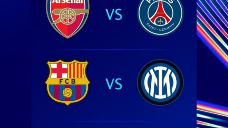 Inter y Arsenal a “semis” de la Champions League